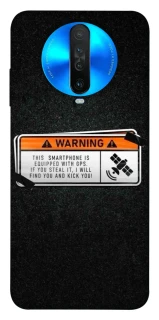 Чохол на Xiaomi Redmi K30 Warning фото 1 з 1