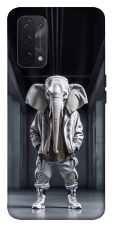 Чехол на Oppo A54 5G / A74 5G Слон v2 фото 1 из 1