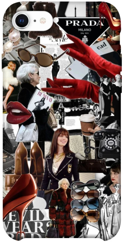 Чехол на Apple iPhone SE (2020) Fashion collage ver.13 фото 1 из 1