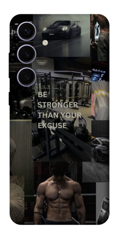 Чохол на Samsung Galaxy S25+ Be stronger фото 1 з 1