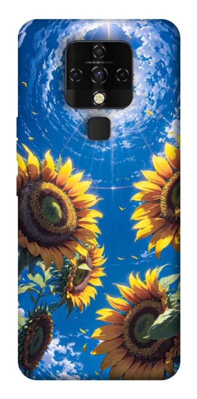 Чохол на TECNO Camon 16 SE Sunflowers фото 1 з 1