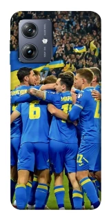 Чехол на Motorola Moto G54 Сборная Украины v3 фото 1 из 1
