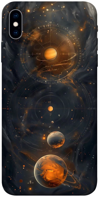 Чехол на Apple iPhone X (5.8") Солнечная система фото 1 из 1