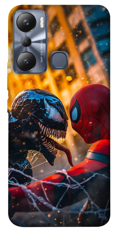 Чохол на Infinix Hot 20i Venom vs Spiderman фото 1 з 1