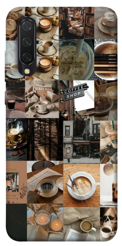 Чохол на Xiaomi Mi CC9 / Mi 9 Lite Coffee collage ver.3 фото 1 з 1
