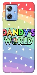Чохол на Motorola Moto G84 Dandysworld rainbow stars фото 1 з 1