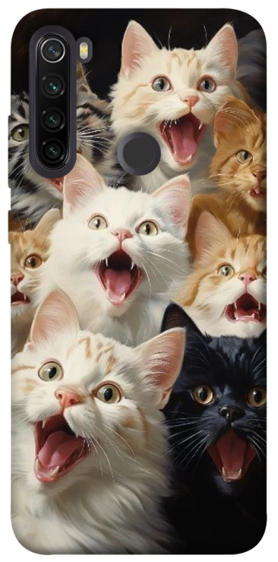 Чохол на Xiaomi Redmi Note 8T Коти фото 1 з 1