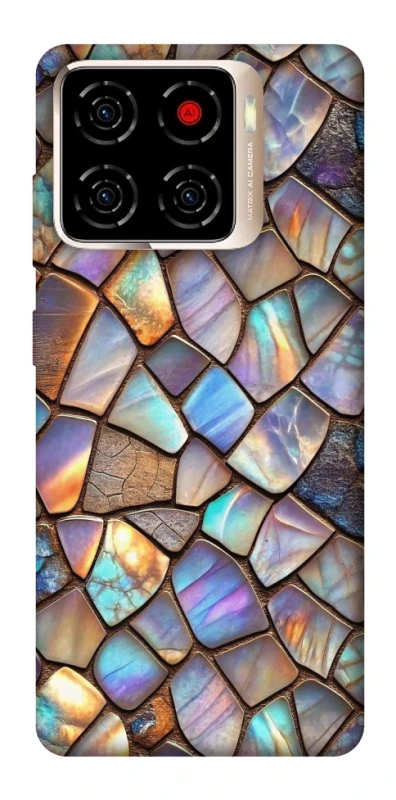 Чехол на ZTE Blade A56 Nature Mosaic ver.1 фото 1 из 1