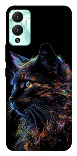 Чехол на Infinix Hot 12 Play Черный кот фото 1 из 1