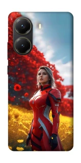 Чехол на Xiaomi Poco X7 Pro Cyber space girl ver.5 фото 1 из 1