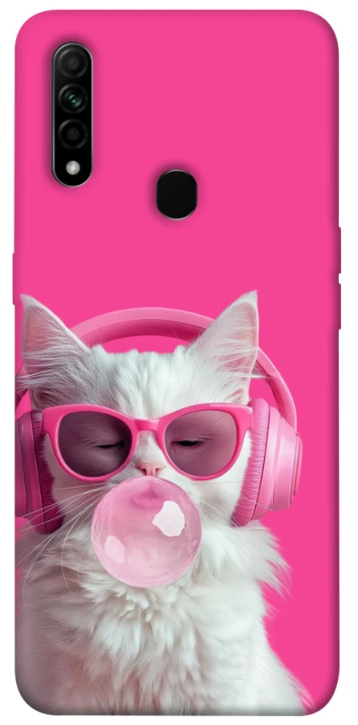 Чехол на Oppo A31 Pink kitty фото 1 из 1
