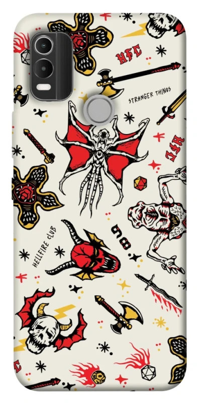 Чохол на Nokia C21 Plus Stranger Things ver.2 фото 1 з 1