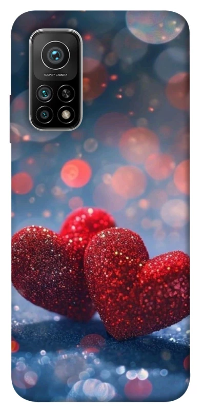Чохол на Xiaomi Mi 10T Red hearts фото 1 з 1