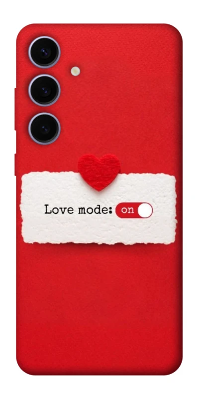 Чохол на Samsung Galaxy S25+ Love Mode ON фото 1 з 1