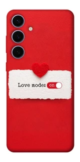 Чохол на Samsung Galaxy S25+ Love Mode ON фото 1 з 1