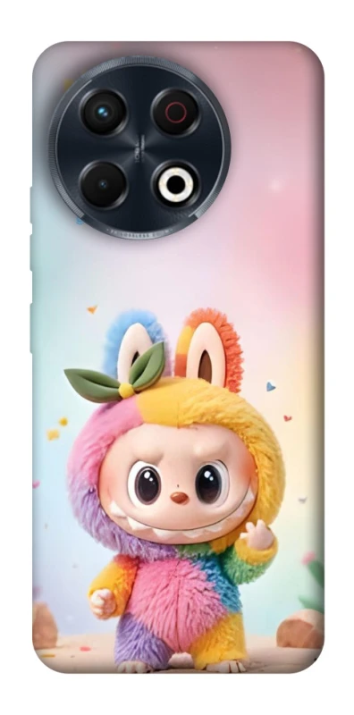 Чохол на TECNO Spark 30 Pro (KL7) Labubu colored фото 1 з 1