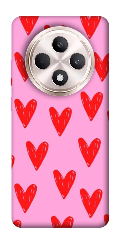 Чохол на Oppo Reno 12 F 4G/5G Red hearts 2 фото 1 з 1