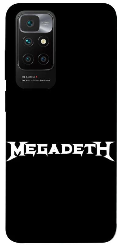 Чохол на Xiaomi Redmi 10 Megadeth logo фото 1 з 1