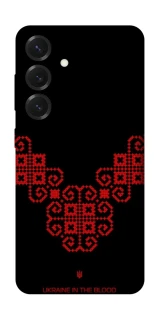 Чохол на Samsung Galaxy S26+ Чорно-червона вишиванка фото 1 з 1