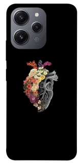 Чохол на Xiaomi Redmi 12 Heart with flowers фото 1 з 1