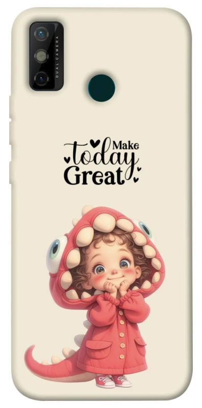 Чехол на TECNO Spark 6 Go Make today great фото 1 из 1