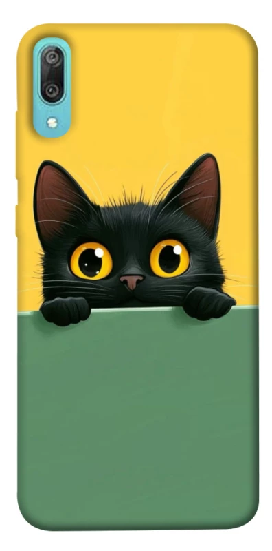 Чохол на Huawei Y6 Pro (2019) Black cat v2 фото 1 з 1