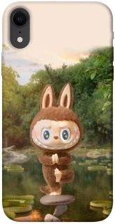 Чохол на Apple iPhone XR (6.1") Labubu Yoga фото 1 з 1