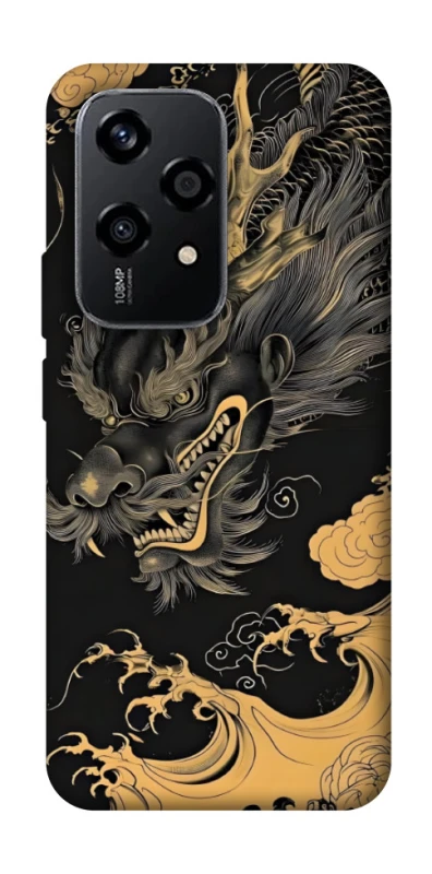 Чехол на Honor 200 Lite gold dragon фото 1 из 1