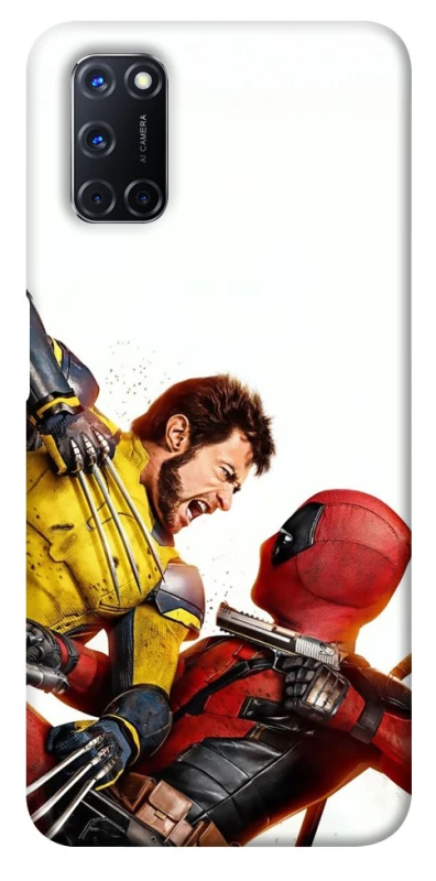 Чехол на Oppo A52 / A72 / A92 Deadpool and Wolverine фото 1 из 1