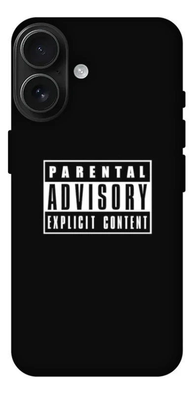 Чехол на Apple iPhone 17 (6.3") Parental Advisory Label фото 1 из 1