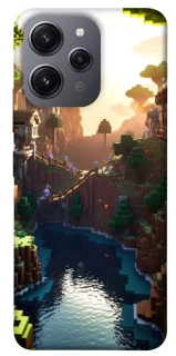 Чохол на Xiaomi Redmi 12 Minecraft sunset фото 1 з 1