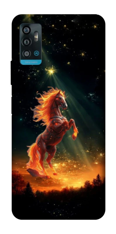 Чохол на ZTE Blade A71 Red Fire Horse ver.2 фото 1 з 1