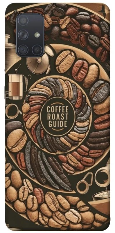 Чохол на Samsung Galaxy A71 Coffee roast guide фото 1 з 1