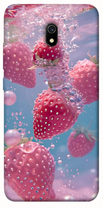 Чохол на Xiaomi Redmi 8a Полуниця в воді фото 1 з 1