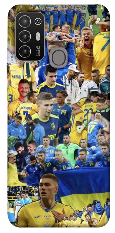 Чохол на ZTE Blade A52 UA-Football ver.6 фото 1 з 1