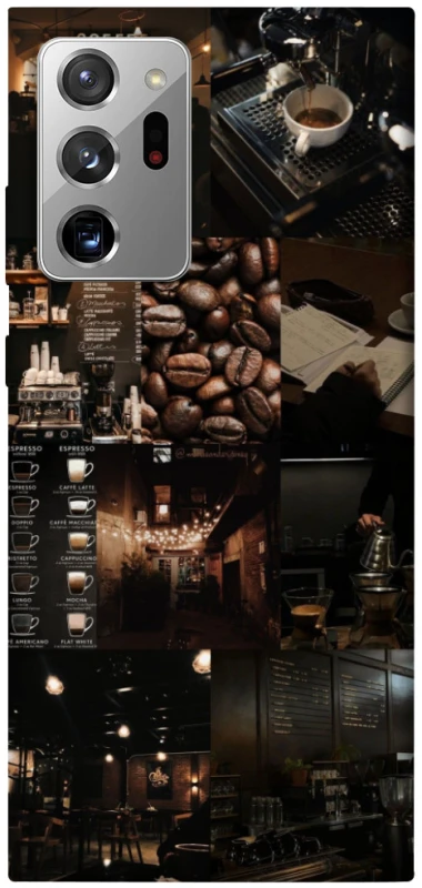 Чохол на Samsung Galaxy Note 20 Ultra Coffee collage ver.1 фото 1 з 1