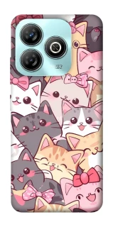 Чохол на ZTE Blade A75 4G Cute Cat фото 1 з 1