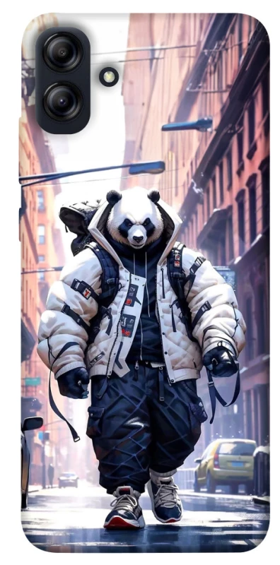 Чохол на Samsung Galaxy A04e Панда кур'єр фото 1 з 1