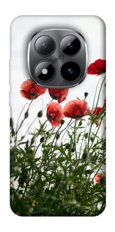 Чохол на Xiaomi Redmi Note 15 Pro 5G Поле маків фото 1 з 1