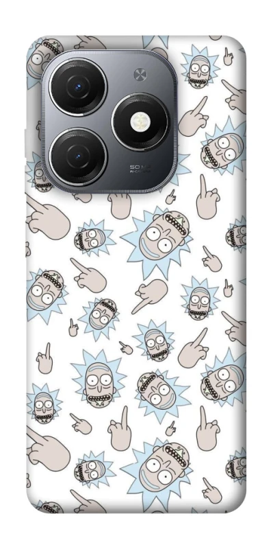 Чохол на TECNO Spark 20 Rick and Morty style фото 1 з 1