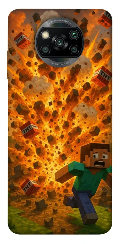 Чохол на Xiaomi Poco X3 NFC / Poco X3 Pro Minecraft v7 фото 1 з 1