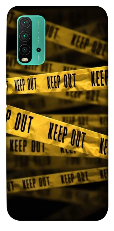 Чехол на Xiaomi Redmi Note 9 4G / Redmi 9 Power keep out фото 1 из 1