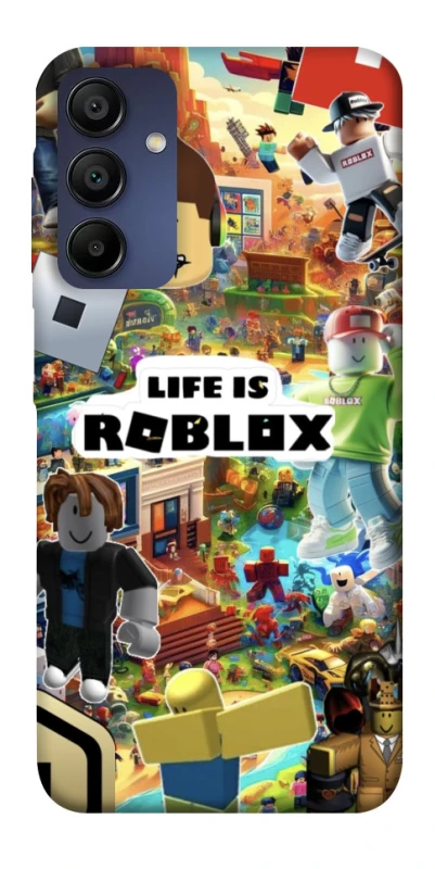 Чохол на Samsung Galaxy A15 4G/5G Life is Roblox фото 1 з 1