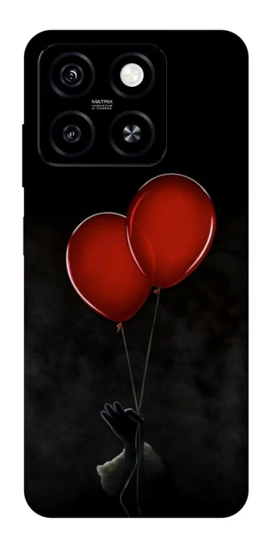 Чехол на ZTE Blade A55 4G Reds Balloons фото 1 из 1