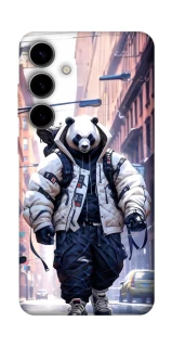 Чехол на Samsung Galaxy S25 Панда курьер фото 1 из 1