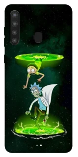 Чохол на Samsung Galaxy A21 Rick and Morty фото 1 з 1