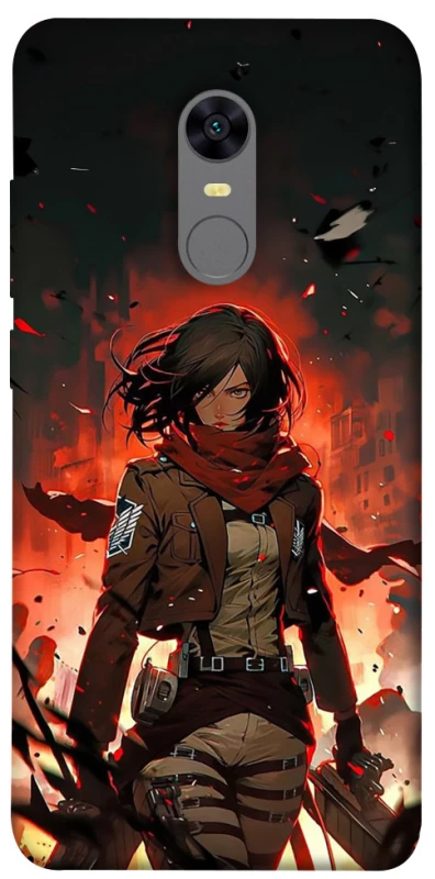 Чехол на Xiaomi Redmi 5 Plus / Redmi Note 5 (Single Camera) Mikasa v2 фото 1 из 1