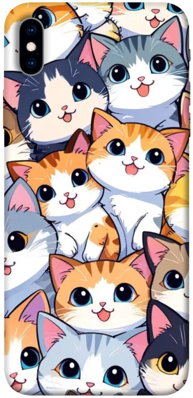 Чохол на Apple iPhone XS Max (6.5") Cute Cat v2 фото 1 з 1