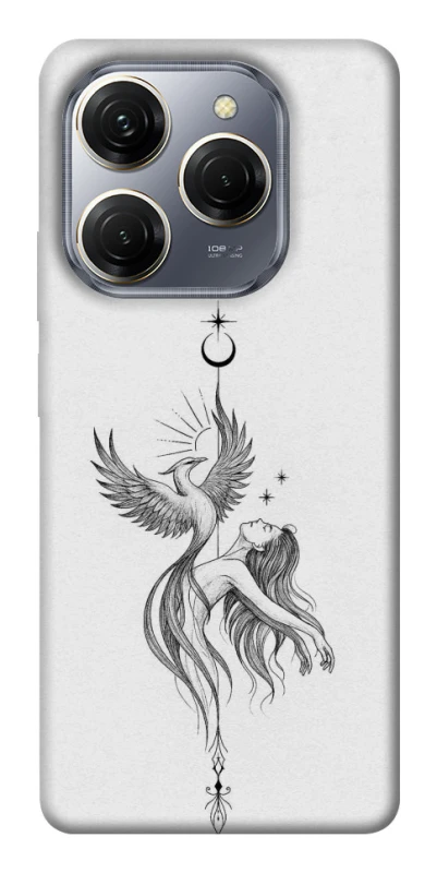 Чехол на TECNO Spark 20 Pro Tattoo ver.10 фото 1 из 1