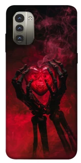 Чехол на Nokia G11 Heart in the hands of a skeleton фото 1 из 1